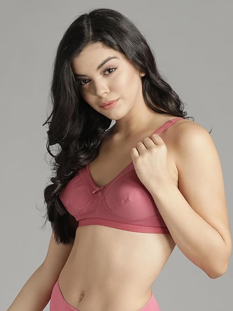 Clovia Soft Cotton Full-Coverage Bra – Non-Padded, Wire-Free Comfort